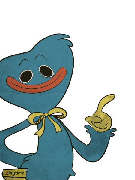 Huggy Wuggy рисунок