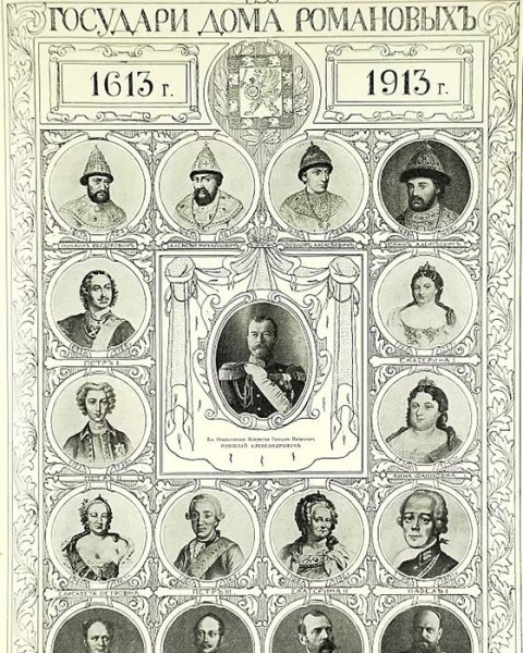 Празднование 300 летия династии Романовых