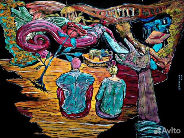 Люк Эдвард Холл картины