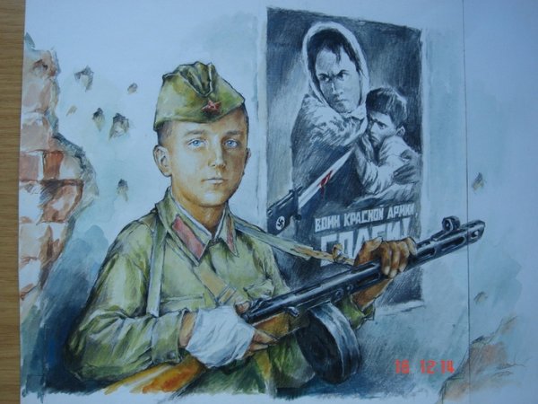 Кляксография монотипия