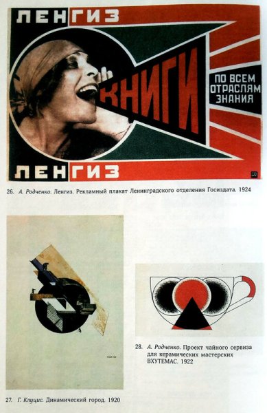 Графика Родченко ВХУТЕМАС