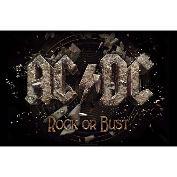 AC DC Rock or Bust Постер