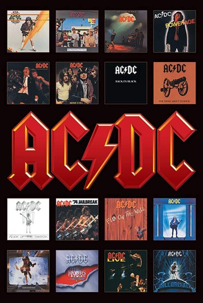 Группа AC/DC Постер