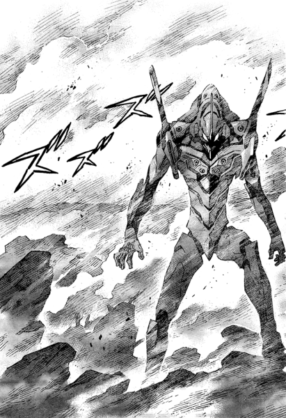 Евангелион Манга ева 01 Берсерк