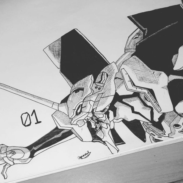 Евангелион Манга ева 01 Берсерк