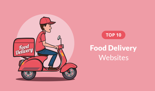 Реклама службы доставки