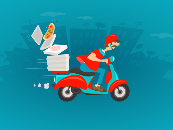 Постер delivery