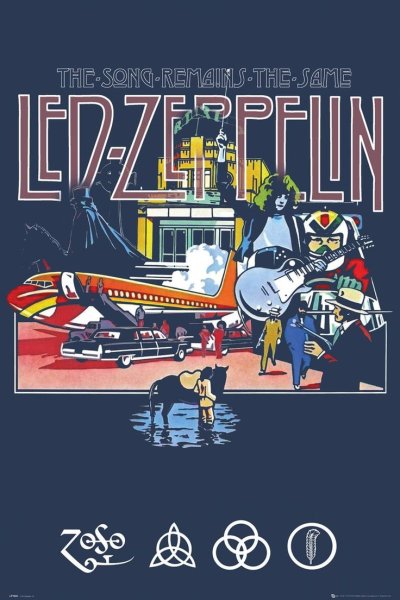 Группа led Zeppelin poster