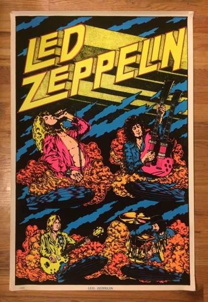 Постер led Zeppelin