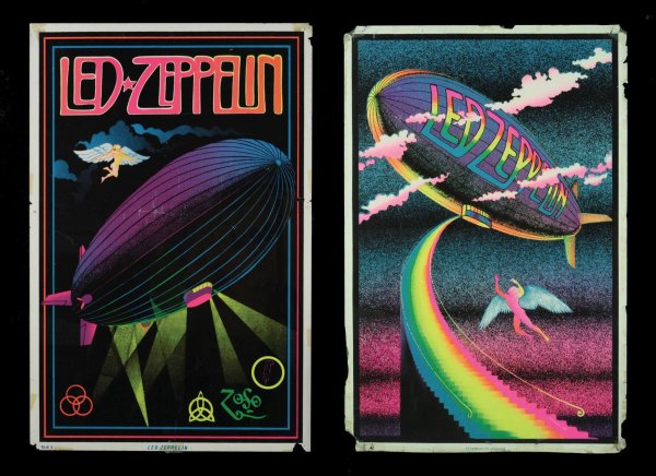 Группа led Zeppelin плакаты