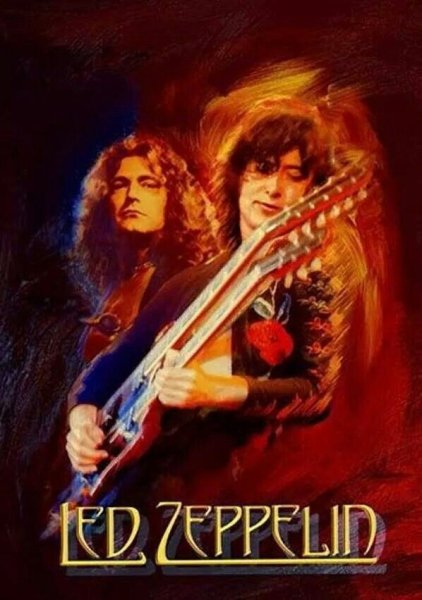 Постер led Zeppelin