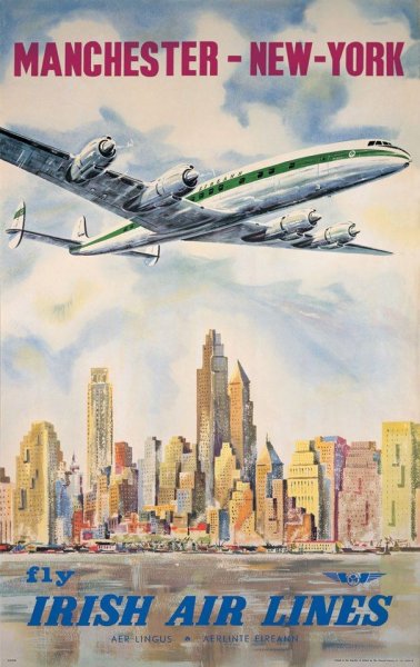 Плакат "самолет"