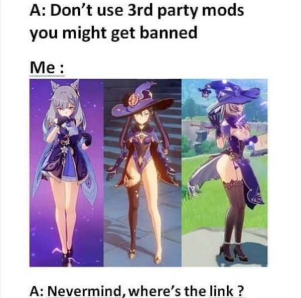 Геншин Импакт мемы