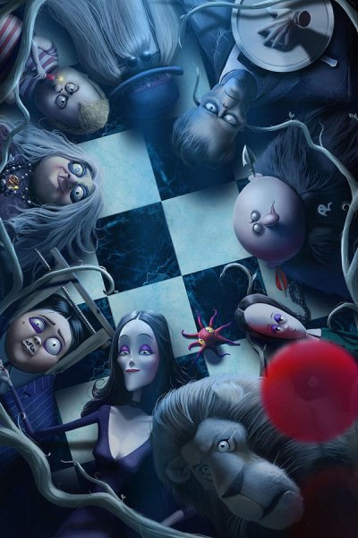 Тим Бертон семейка