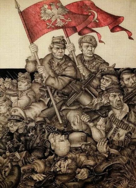 Советско-польская война плакаты