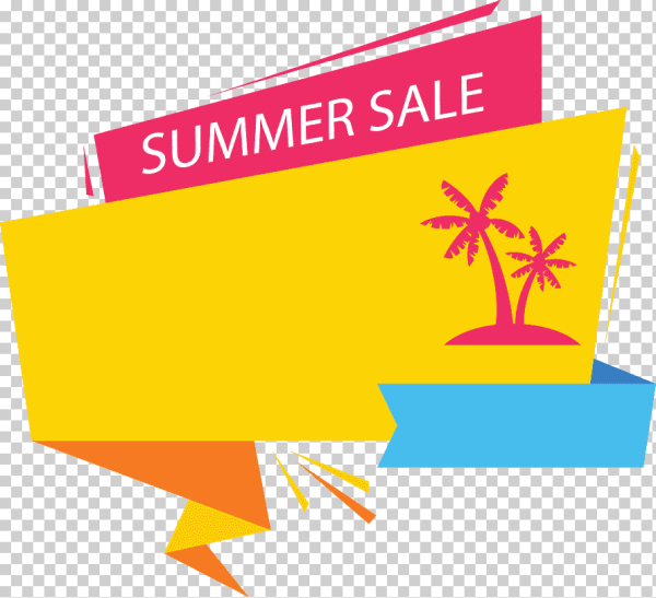 Summer sales logo
