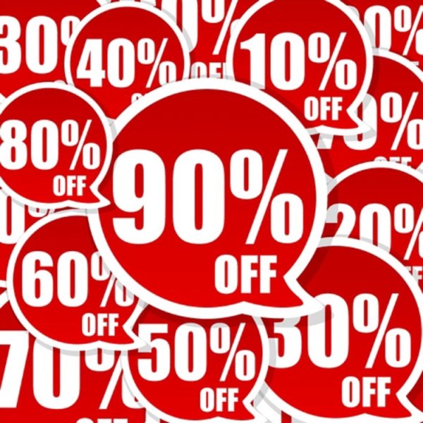 Скидки плакат