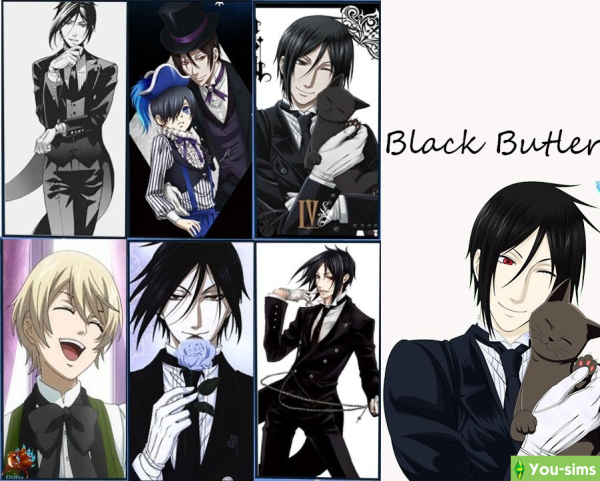 Аниме плакаты темный дворецкий