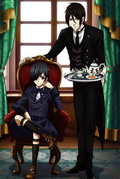 Anime: Black Butler/Kuroshitsuji (book of Atlantic)