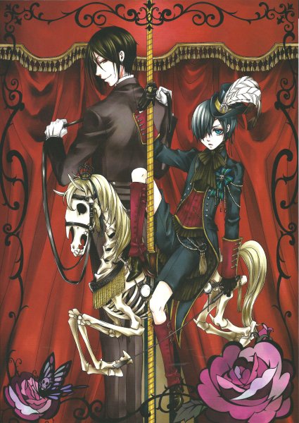 Аниме тёмный дворецкий дворецкий