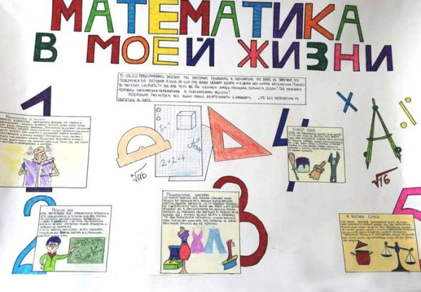 Плакат на день математики