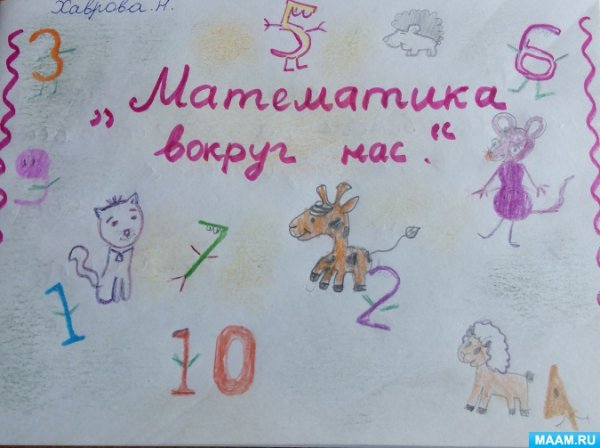 Плакат на неделю математики