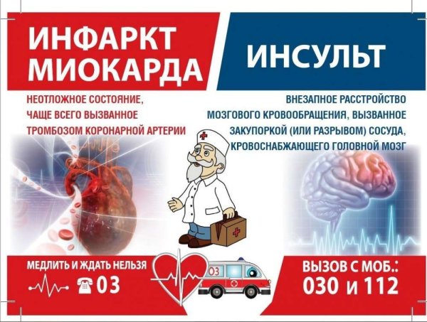 Профилактика инфаркта и инсклтиов