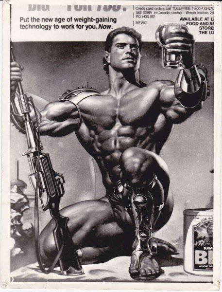 Советские постеры культуристов