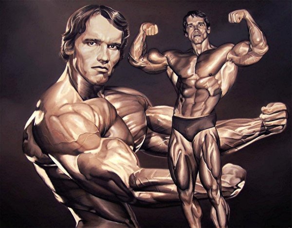 Постер бодибилдинг