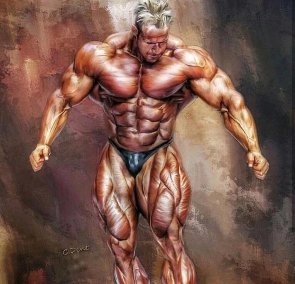 Старые плакаты бодибилдеров