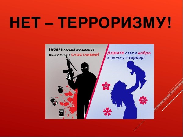 Плакаты против террорт