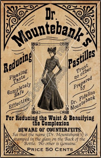 Викторианский стиль плакат