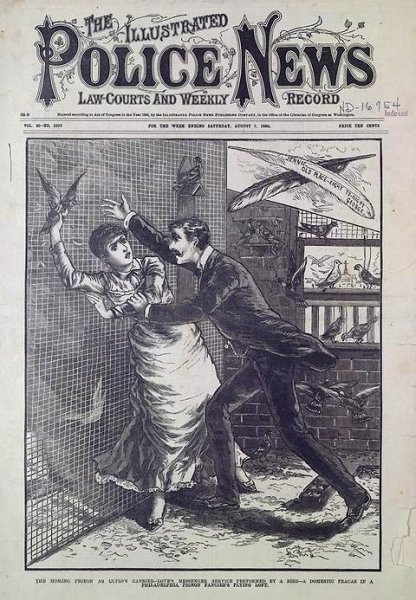 Плакат в стиле викторианском стиле