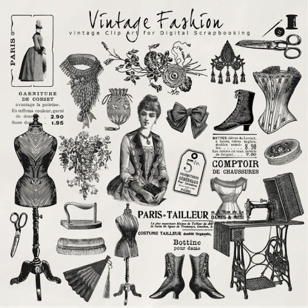 Викторианский стиль в графическом дизайне