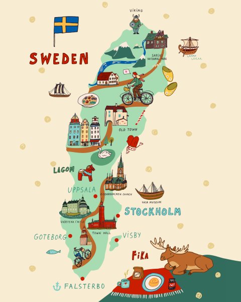 Шведские постеры