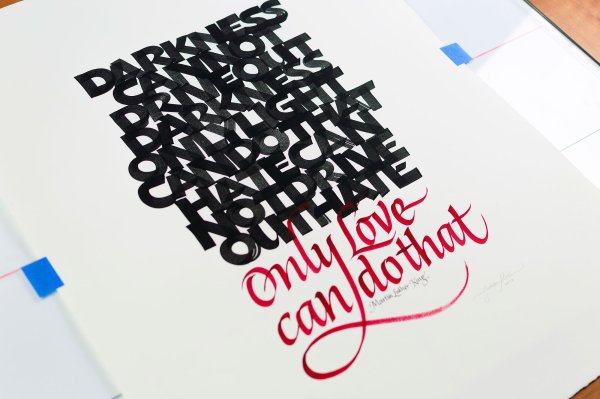 Каллиграфия Постер