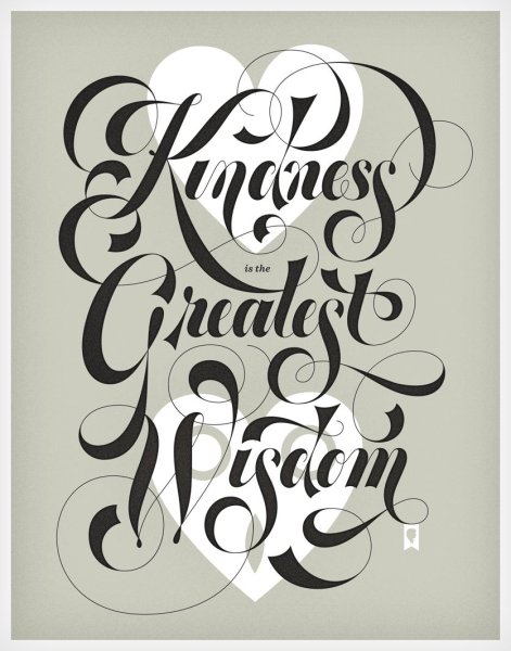 Шрифтовая композиция леттеринг