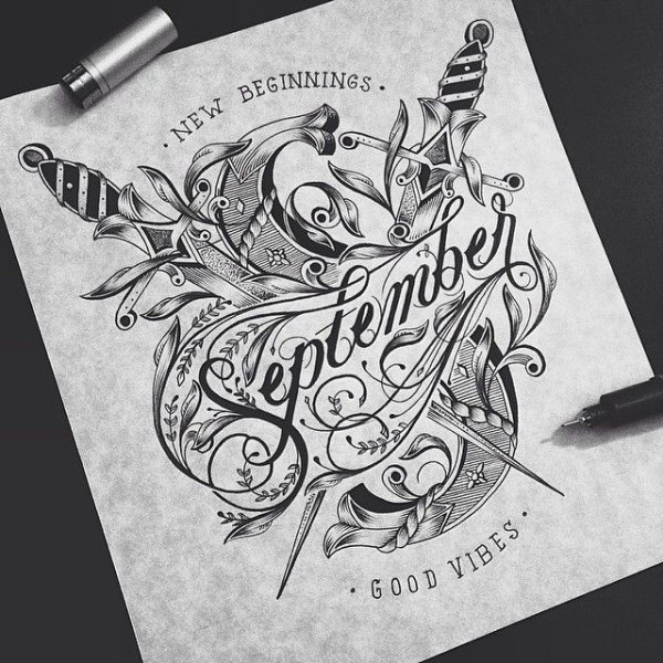 Красивые Каллиграфические надписи