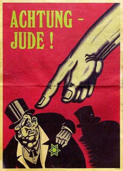 Антисемитские плакаты Германии