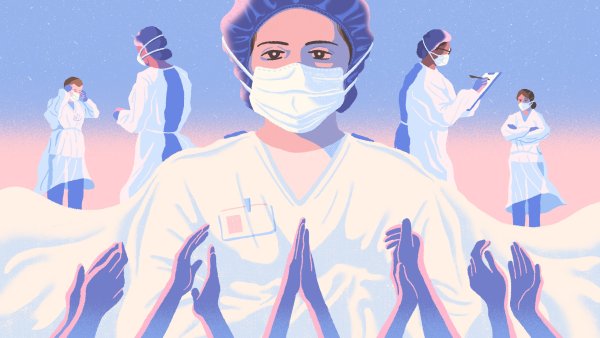 Медработник иллюстрация