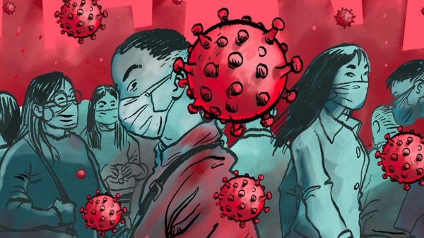 Картины про коронавирус и врачей