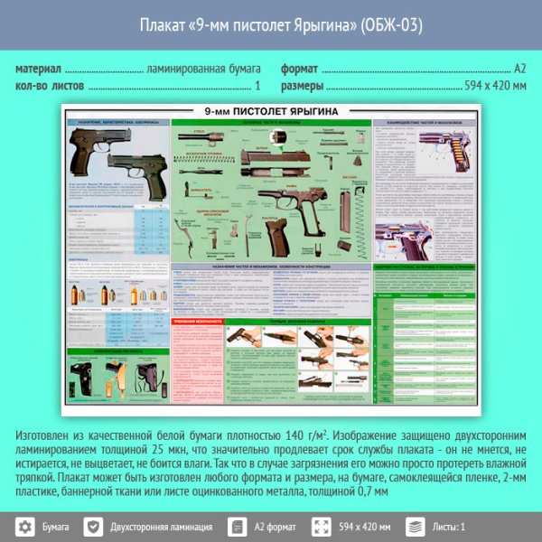 9мм пистолет Ярыгина замыкатель