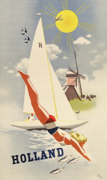Голландский современный плакаты