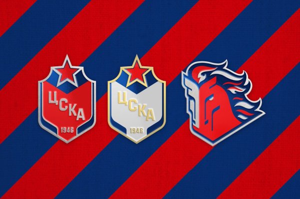 Эмблема ЦСКА хоккейный клуб