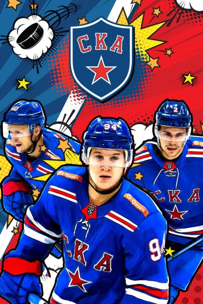 Хоккейный баннер