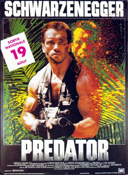 Predator 1987 Постер