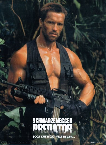 Арнольд Шварценеггер Постер Predator