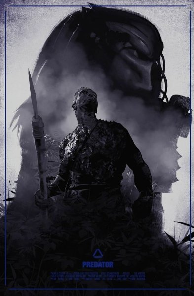 Хищник 1987 Постер плакат