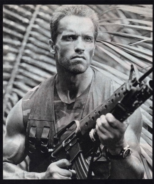 Арнольд Шварценеггер хищник