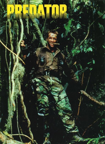 Хищник фильм 1987 обложка